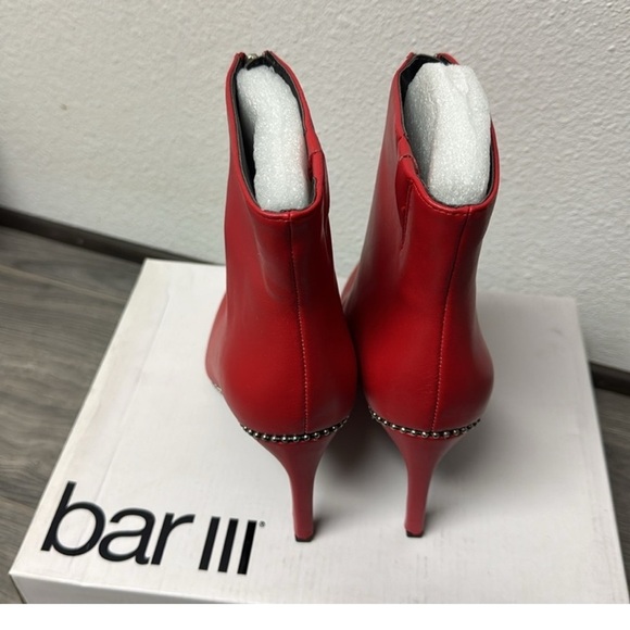 Bar III briget womens embellished pointed toe ankle boots - Picture 6 of 6